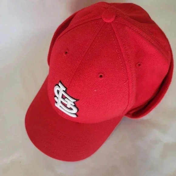 Vintage LST St. Louis Cardinals Mens Baseball Cap Red Adjustable Team MLB - Picture 4 of 12